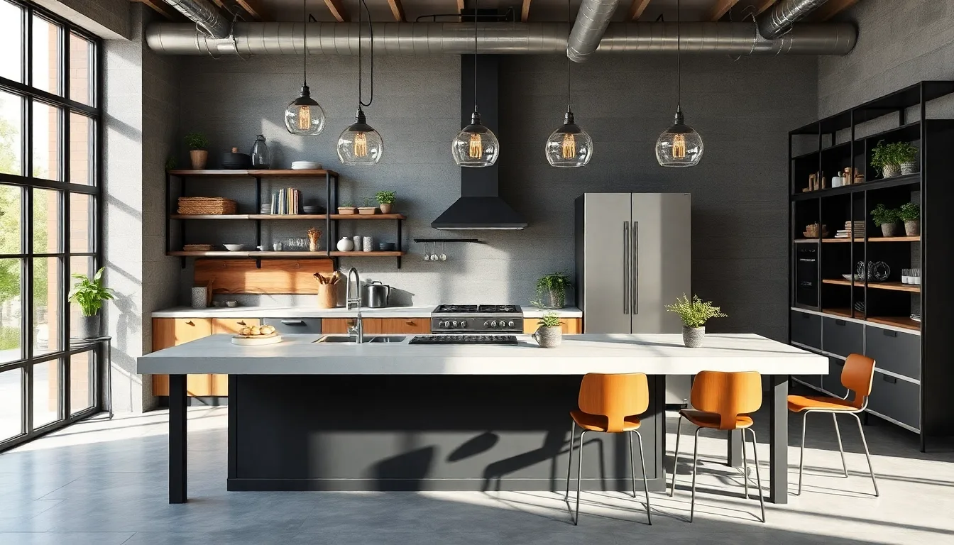 Cuisine style industriel : 20 idées tendances pour aménager votre espace