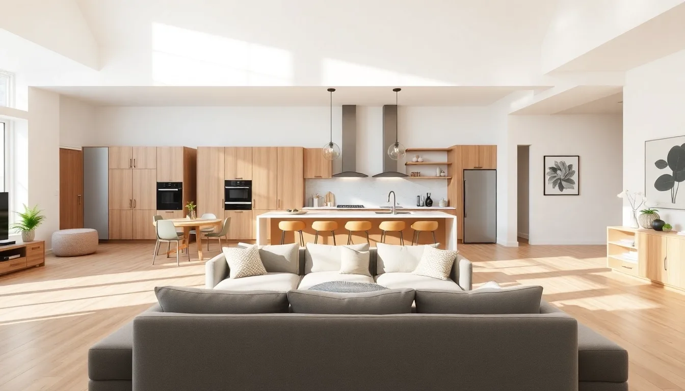 Créez votre cuisine ouverte sur salon : Inspirations et conseils pratiques