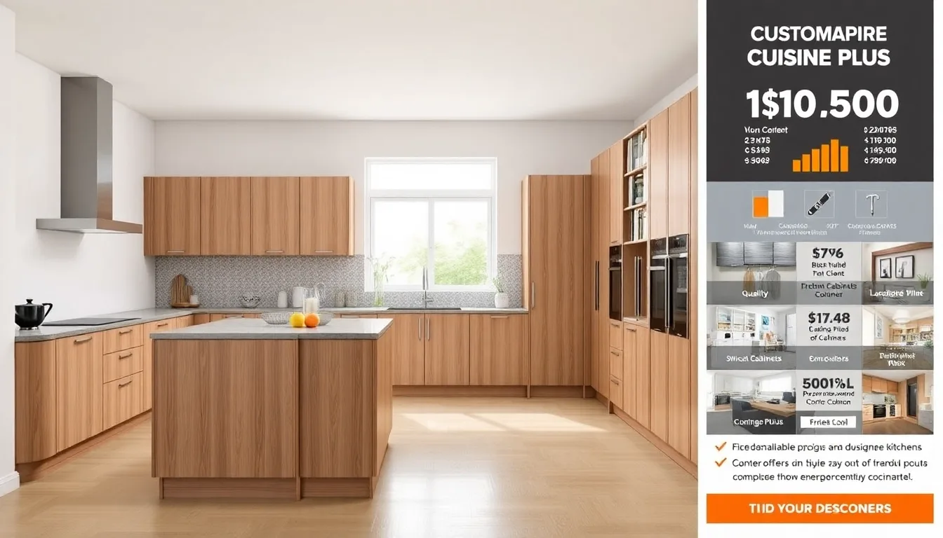 Cuisine Plus : Découvrez nos Solutions de Cuisine Sur Mesure à Prix Imbattables