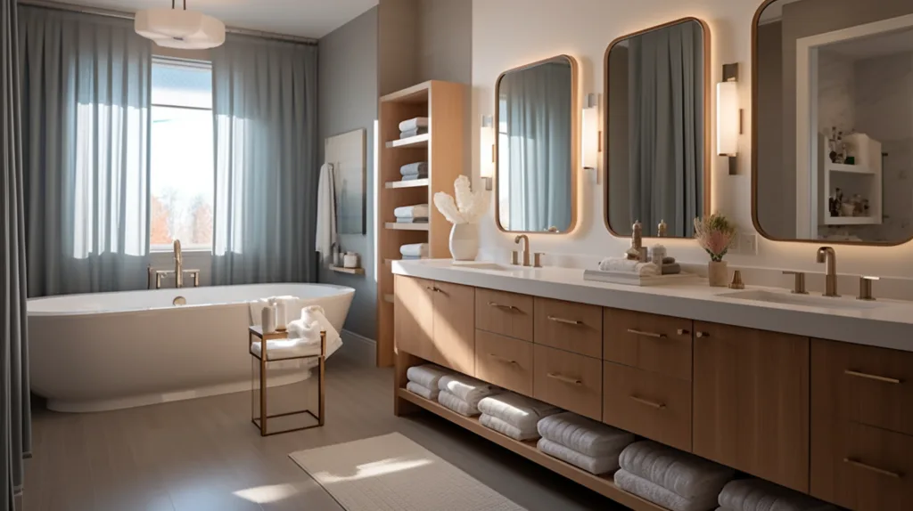 elegant bathroom highlighting a pristine double sink v cb6c90ee f7f6 4a24 b040 178e5260706c