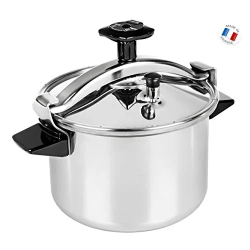 Seb Cocotte-minute 10 L, 7-10 personnes, Autocuiseur inox, Tous feux dont induction, Fabriqué en France, Authentique…