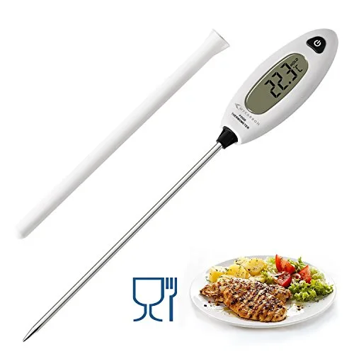 Thermomètre de Cuisine Cadeau Homme Femme Noël Utile MYCARBON Thermomètre Cuisson Digital Sonde Thermomètre Alimentaire…